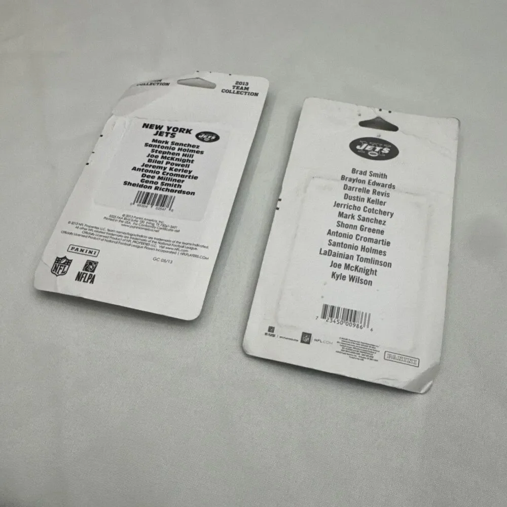 2013 Panini New York Jets NFL Team Set Sealed Football Card 2 Packs Mark Sanchez